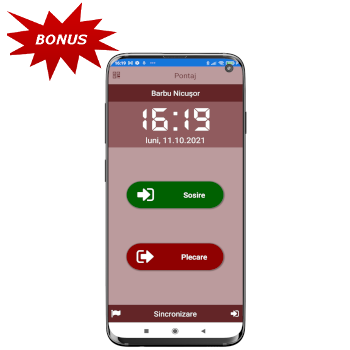 Controlul prezenței personalului în timp real