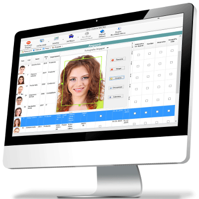 Foto angajat pe card