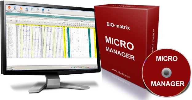 Program pentru calculul pontajului, cu interfață în Limba Română, pentru firme mici, pentru utilizare în rețea