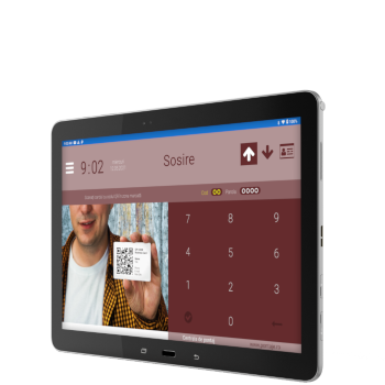 Centrala de pontaj cu card qr, cod si preluare fotografie